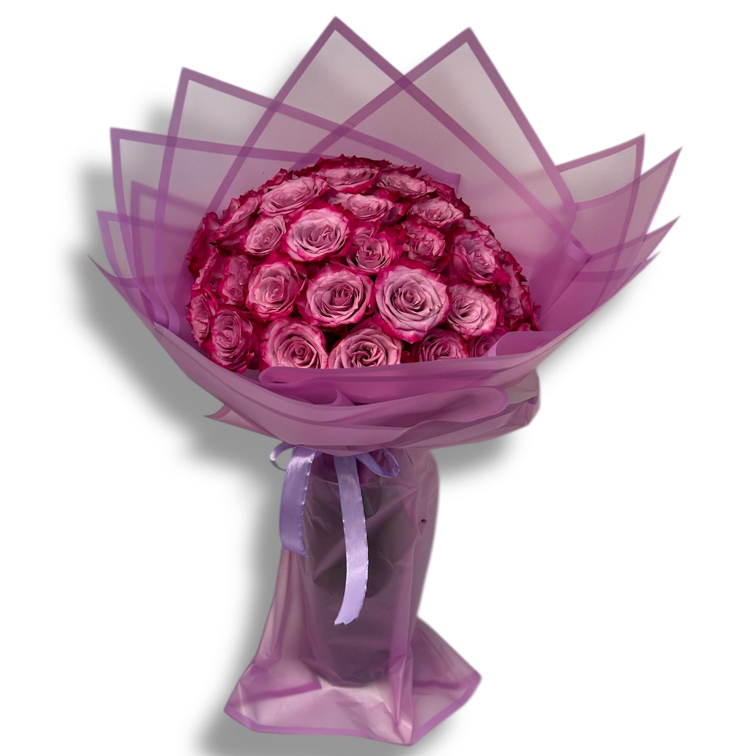 Amethyst Bliss Hand Bouquet luxury flowers DELIVERY TO Cairo AND Egypt