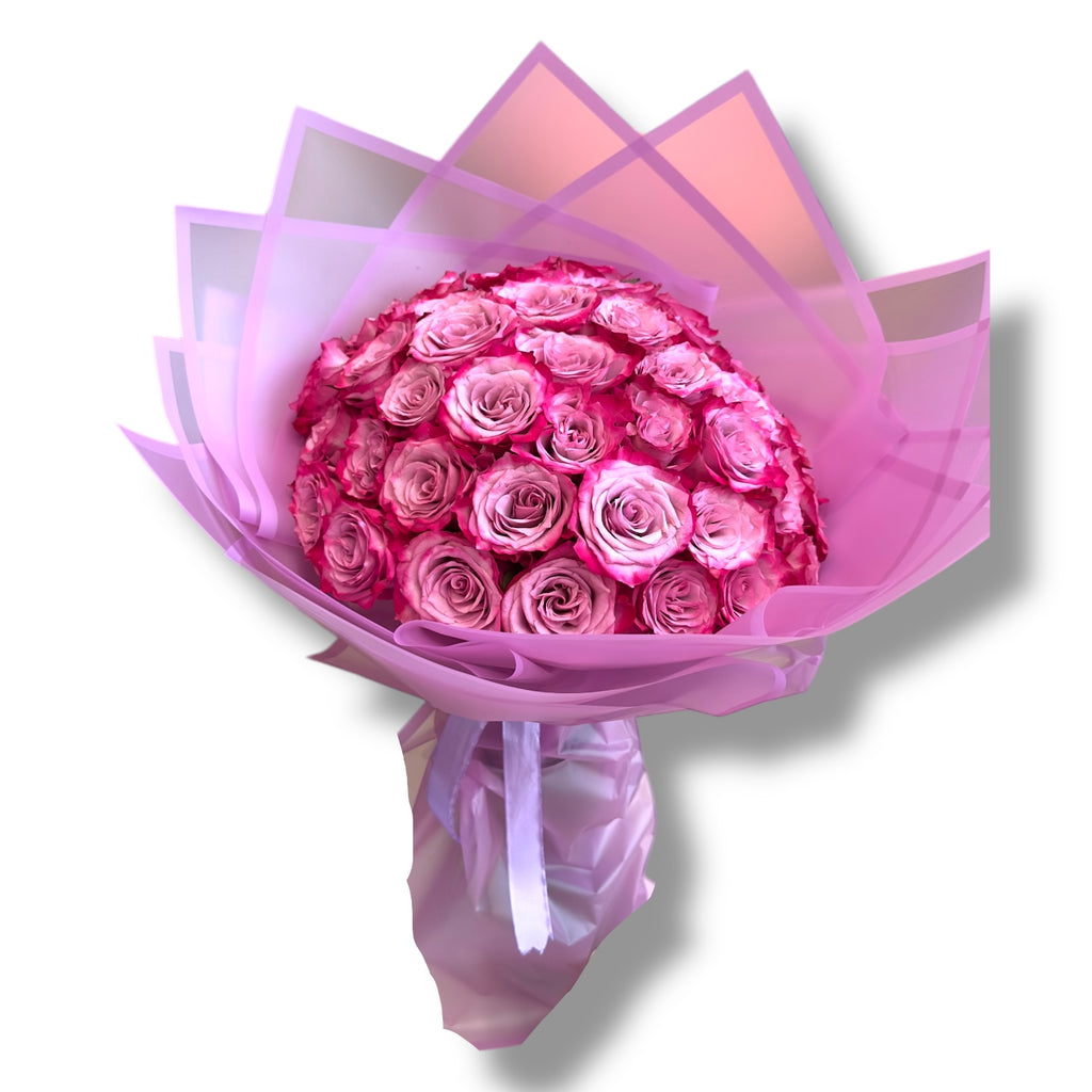 Amethyst Bliss Hand Bouquet luxury flowers DELIVERY TO Cairo AND Egypt