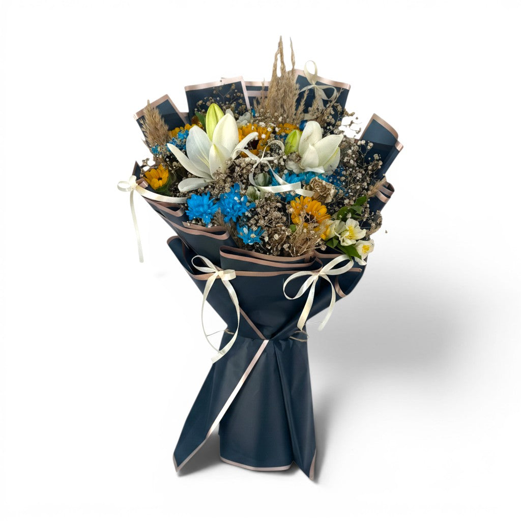 Azure Legacy Bouquet luxury flowers DELIVERY TO Cairo AND Egypt