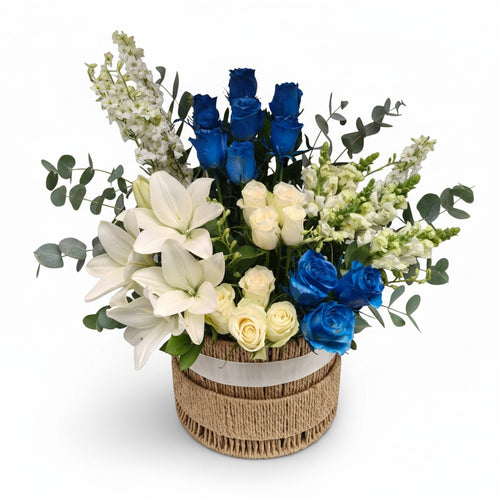 Azure Prestige Basket luxury flowers DELIVERY TO Cairo AND Egypt