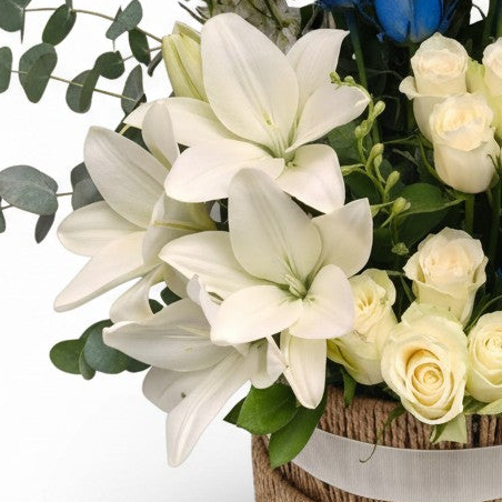 Azure Prestige Basket luxury flowers DELIVERY TO Cairo AND Egypt