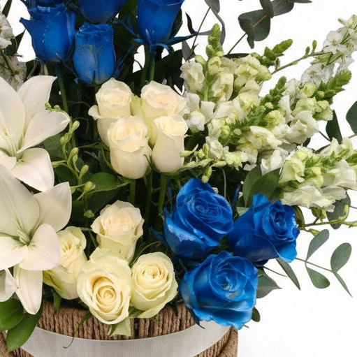 Azure Prestige Basket luxury flowers DELIVERY TO Cairo AND Egypt