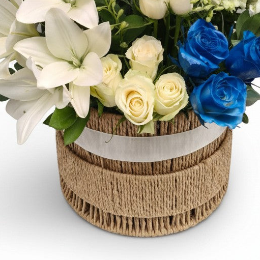 Azure Prestige Basket luxury flowers DELIVERY TO Cairo AND Egypt