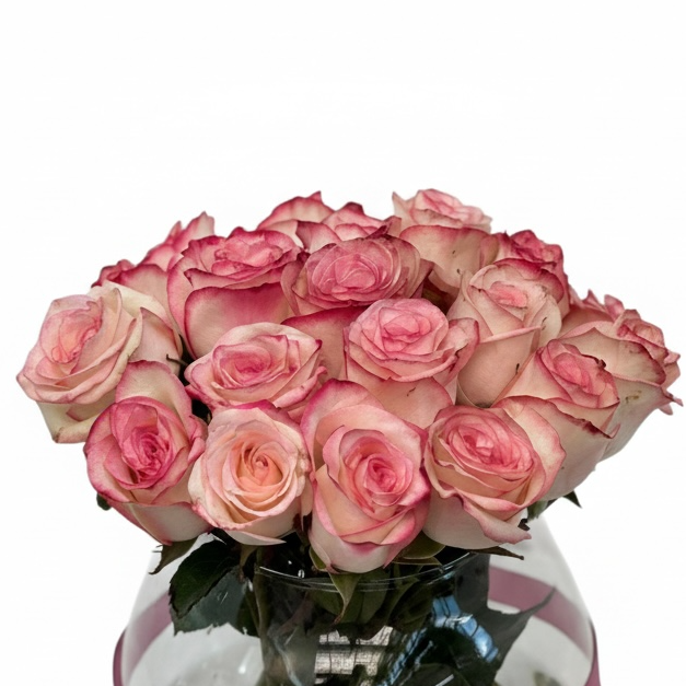 Blush Elegance Vase luxury flowers DELIVERY TO Cairo AND Egypt