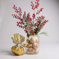 Festive Berry & Ornament Vase luxury flowers DELIVERY TO Cairo AND Egypt