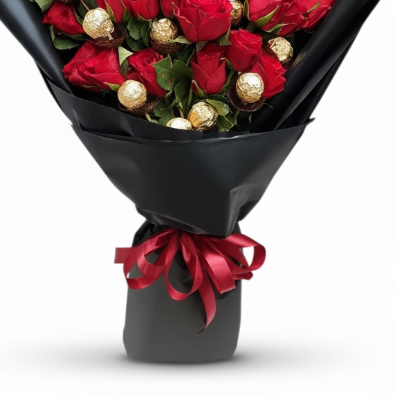 Sweet Indulgence Love Bouquet luxury flowers DELIVERY TO Cairo AND Egypt