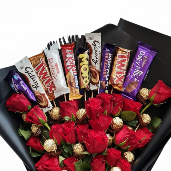 Sweet Indulgence Love Bouquet luxury flowers DELIVERY TO Cairo AND Egypt