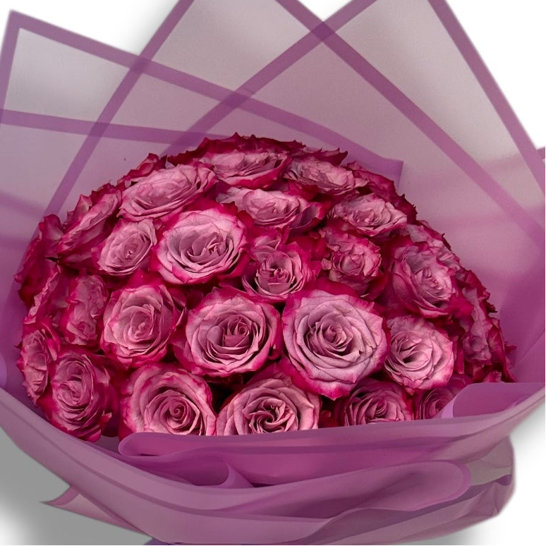Amethyst Bliss Hand Bouquet luxury flowers DELIVERY TO Cairo AND Egypt