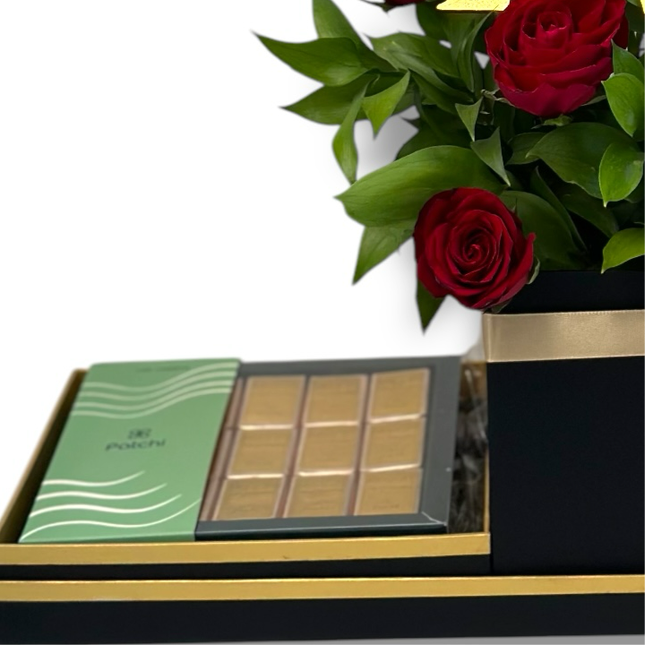 Golden Love Radiance Flowers bouquet luxury flowers DELIVERY TO Cairo AND Egypt