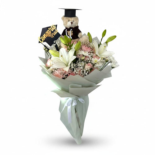 Celestial Promise Hand Bouquet luxury flowers DELIVERY TO Cairo AND Egypt