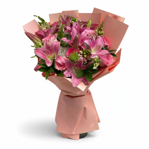 Celestine Achievement Hand Bouquet luxury flowers DELIVERY TO Cairo AND Egypt