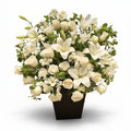 Celestique Blanc Box luxury flowers DELIVERY TO Cairo AND Egypt