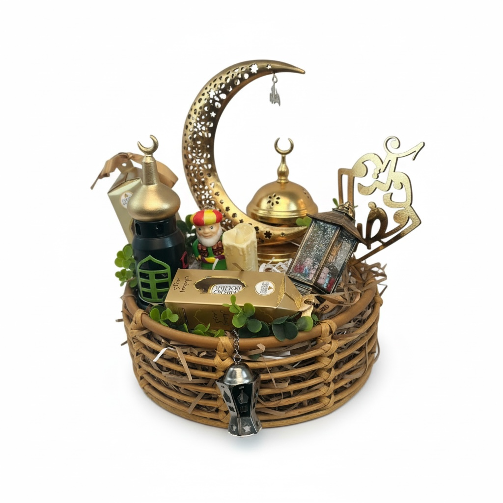 Sultan El Hilal Basket luxury flowers DELIVERY TO Cairo AND Egypt