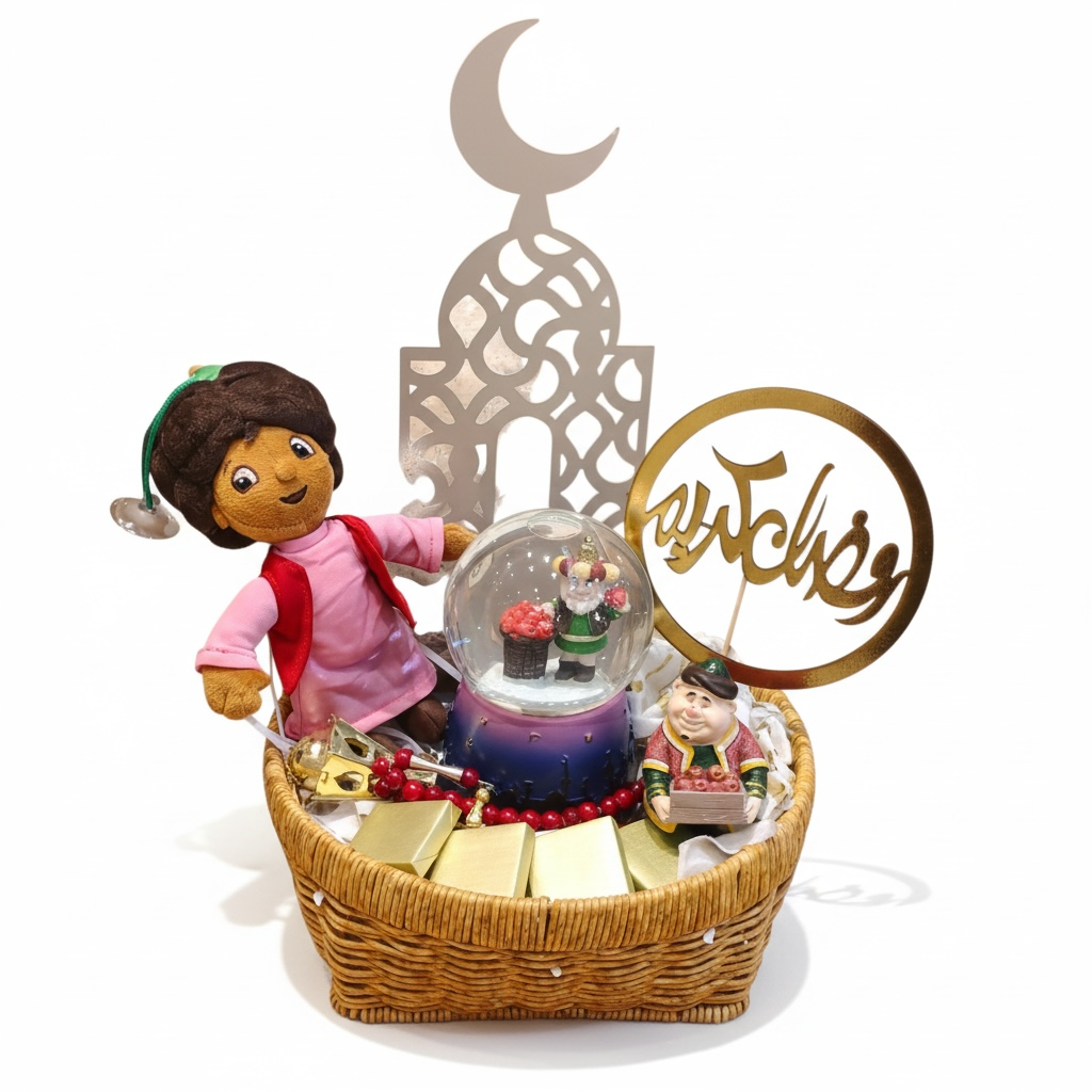 Qamar El Farha Basket luxury flowers DELIVERY TO Cairo AND Egypt