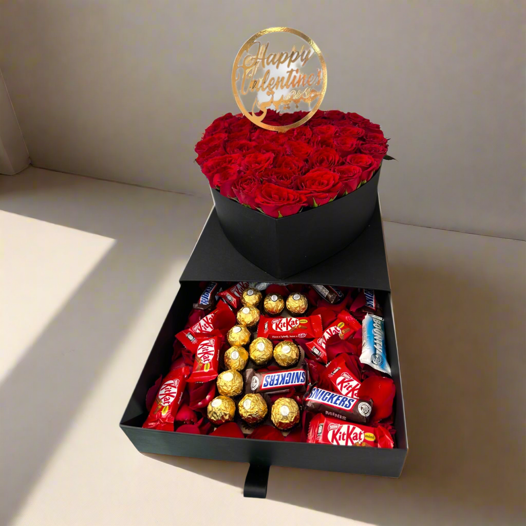 Heart of Sweetness luxury flowers DELIVERY TO Cairo AND Egypt