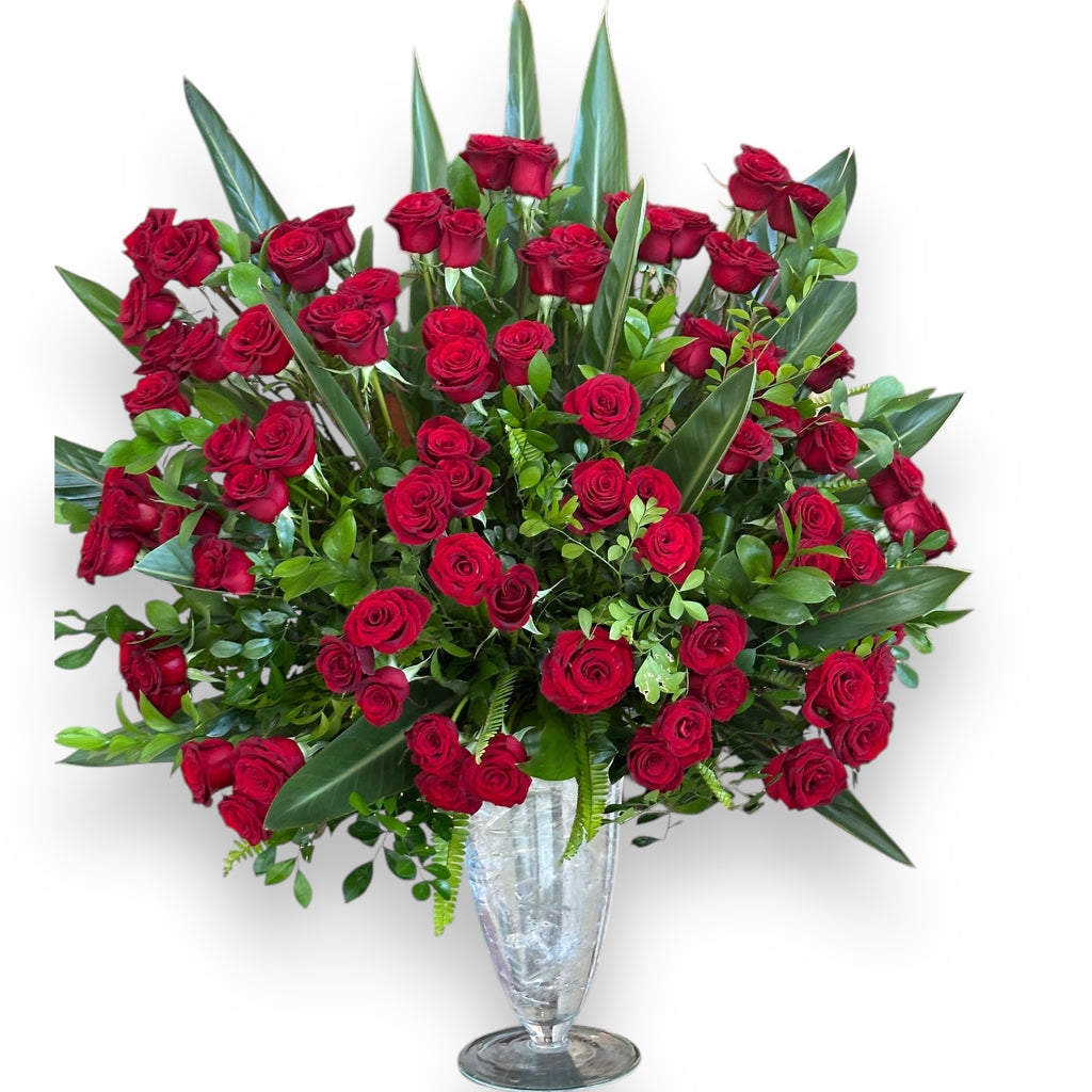 Floral Fireworks Vase luxury flowers DELIVERY TO Cairo AND Egypt
