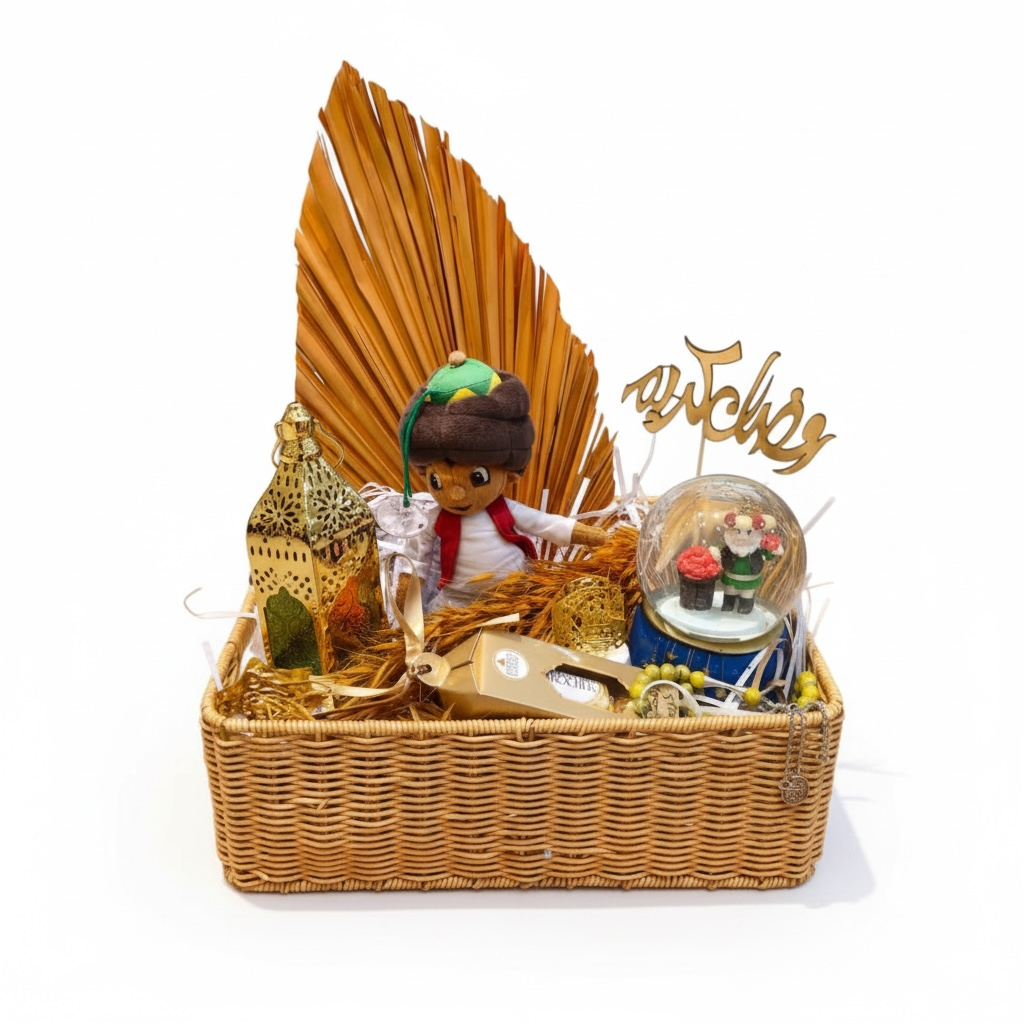 Ramadan Lantern Bliss Basket luxury flowers DELIVERY TO Cairo AND Egypt