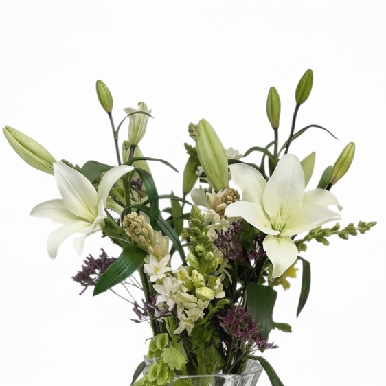 Lily Grace Vase luxury flowers DELIVERY TO Cairo AND Egypt