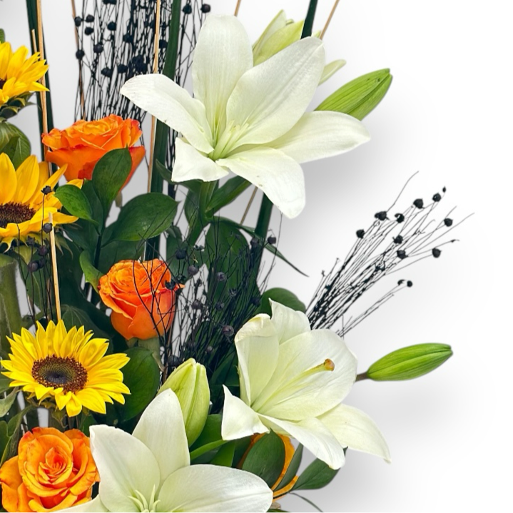Golden Horizon Flowers bouquet luxury flowers DELIVERY TO Cairo AND Egypt