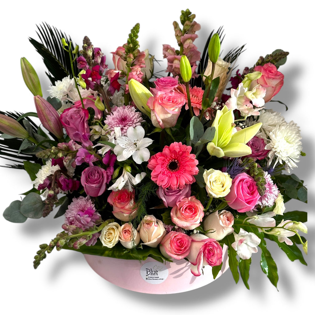 Blushing Petals Haven luxury flowers DELIVERY TO Cairo AND Egypt