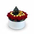 Layali Ramadan red roses, chocolates and Ramadan lantern gift box – Blue Flowers Egypt
