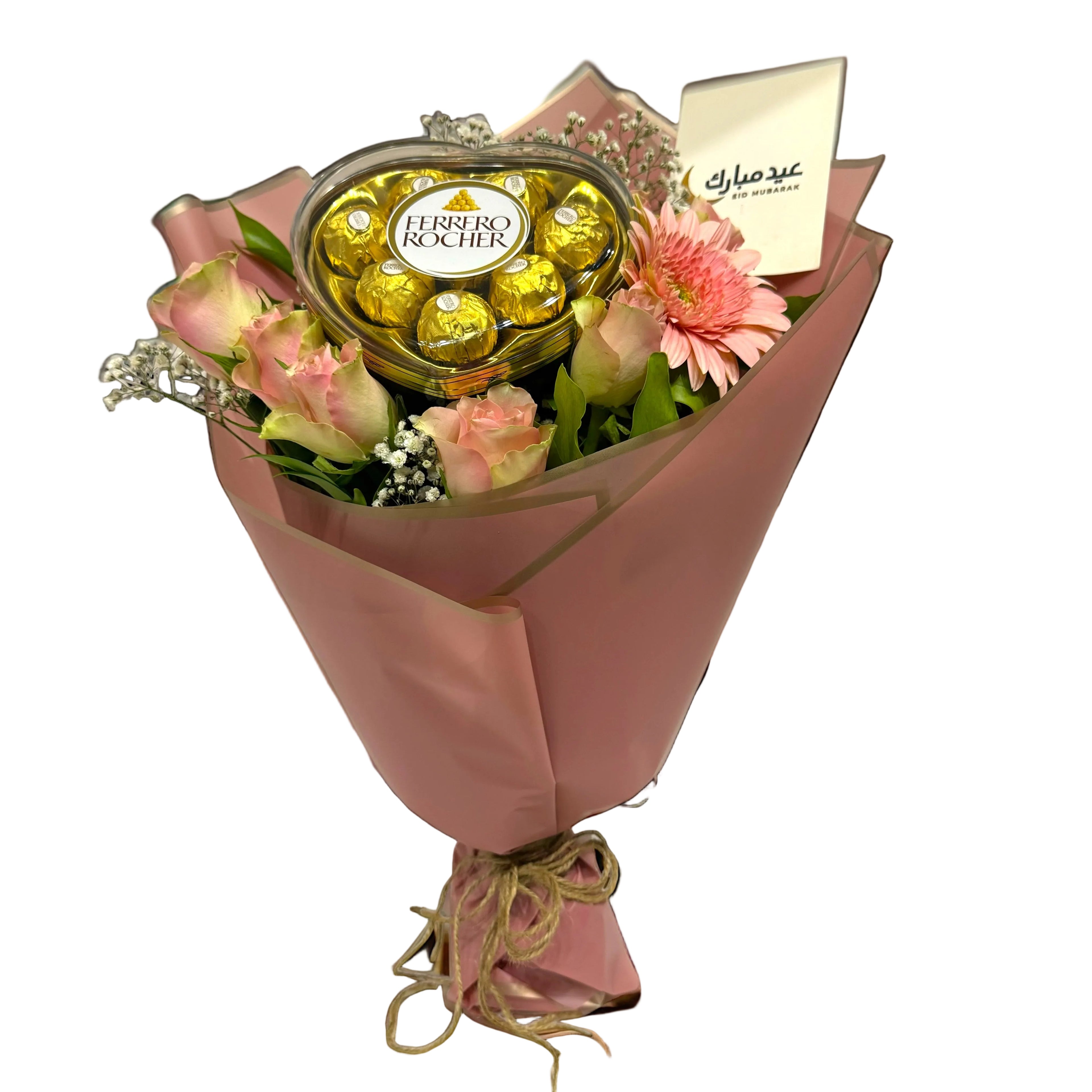 Pinky Eid luxury flowers DELIVERY TO Cairo AND Egypt