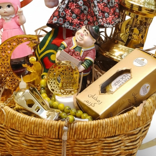 Layali El Farha Basket luxury flowers DELIVERY TO Cairo AND Egypt