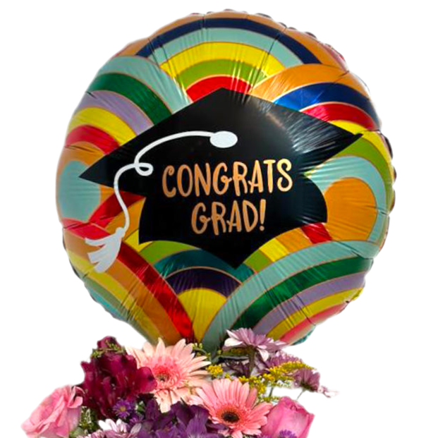 Colorful Success Box luxury flowers DELIVERY TO Cairo AND Egypt