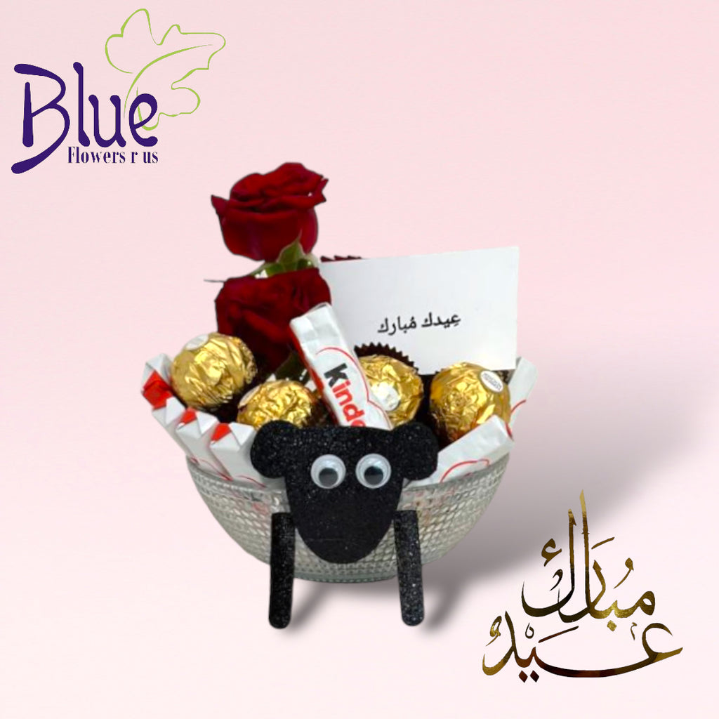Sheep's Sweet Embrace luxury flowers DELIVERY TO Cairo AND Egypt