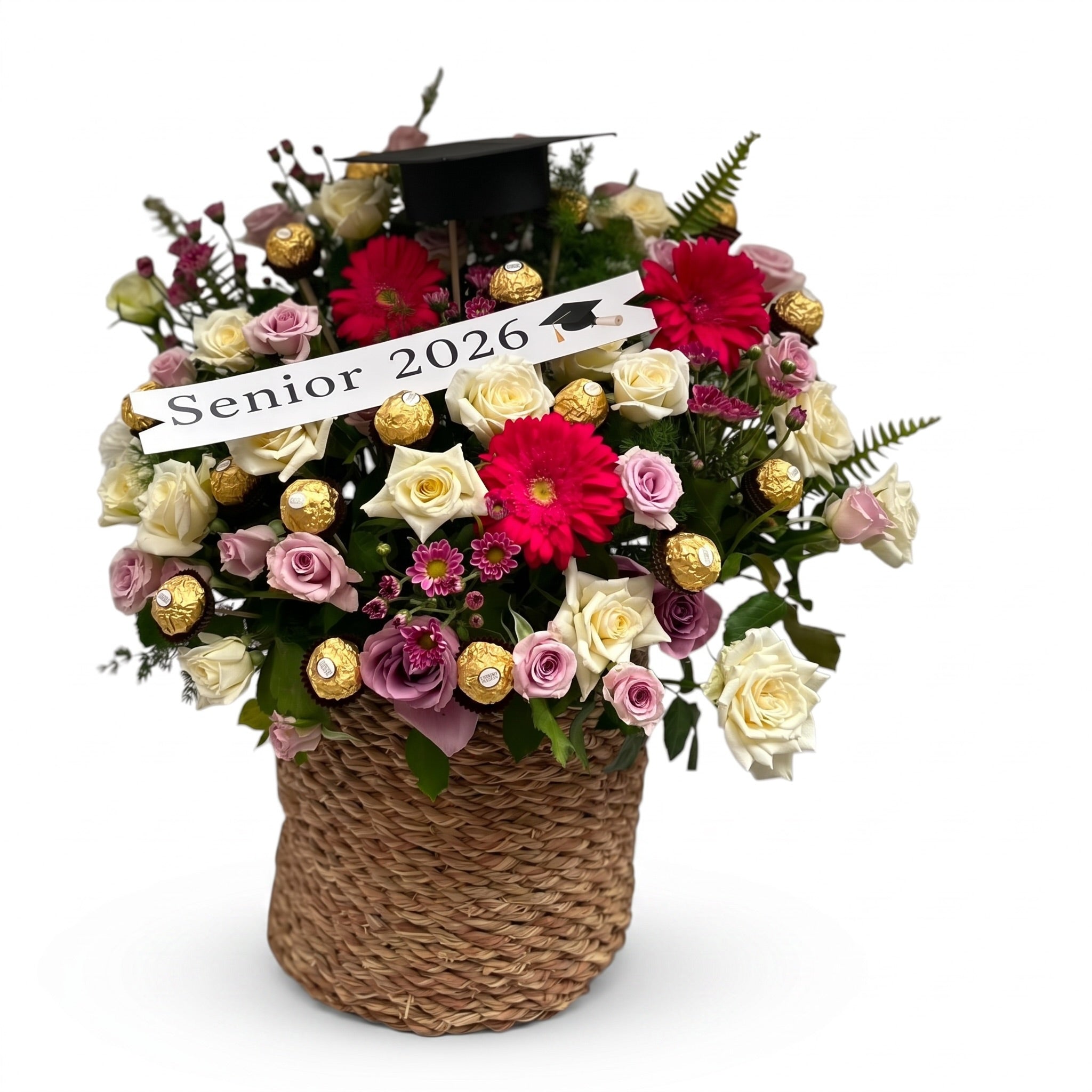 Golden Bloom Basket