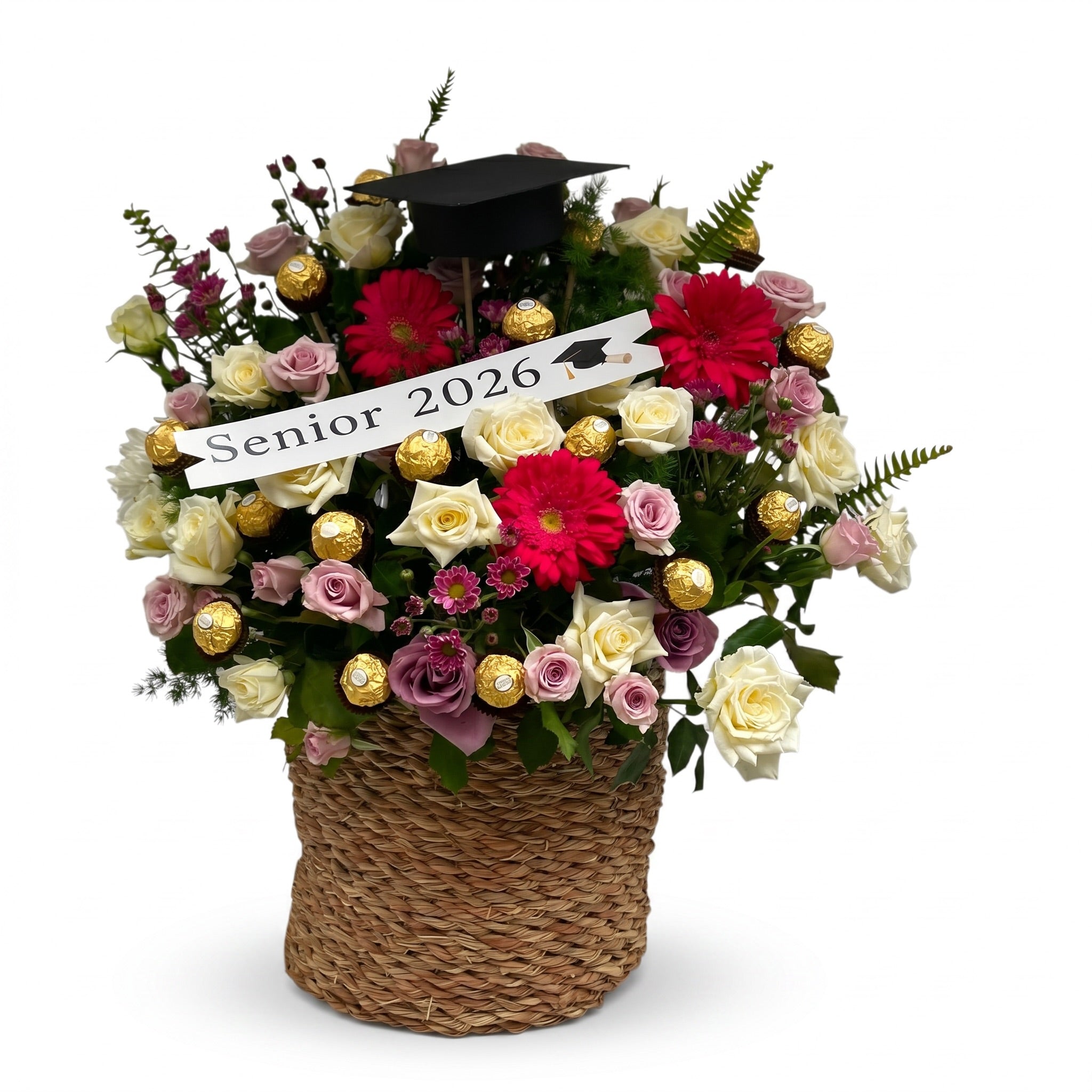 Golden Bloom Basket