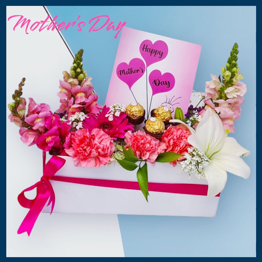 Sweetheart Bloom Box luxury flowers DELIVERY TO Cairo AND Egypt