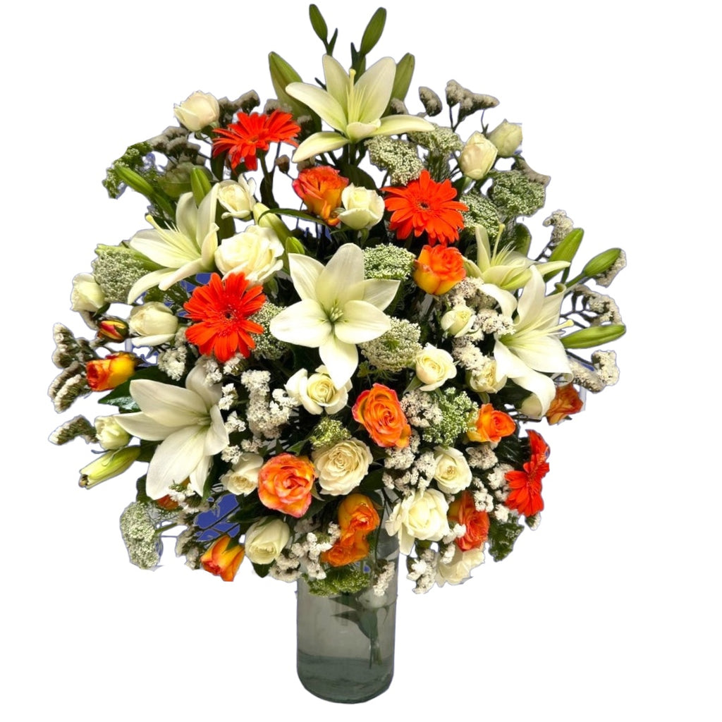Sunset Symphony Flowers bouquet luxury flowers DELIVERY TO Cairo AND Egypt
