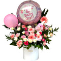 Sweet Little Baby Girl Box luxury flowers DELIVERY TO Cairo AND Egypt