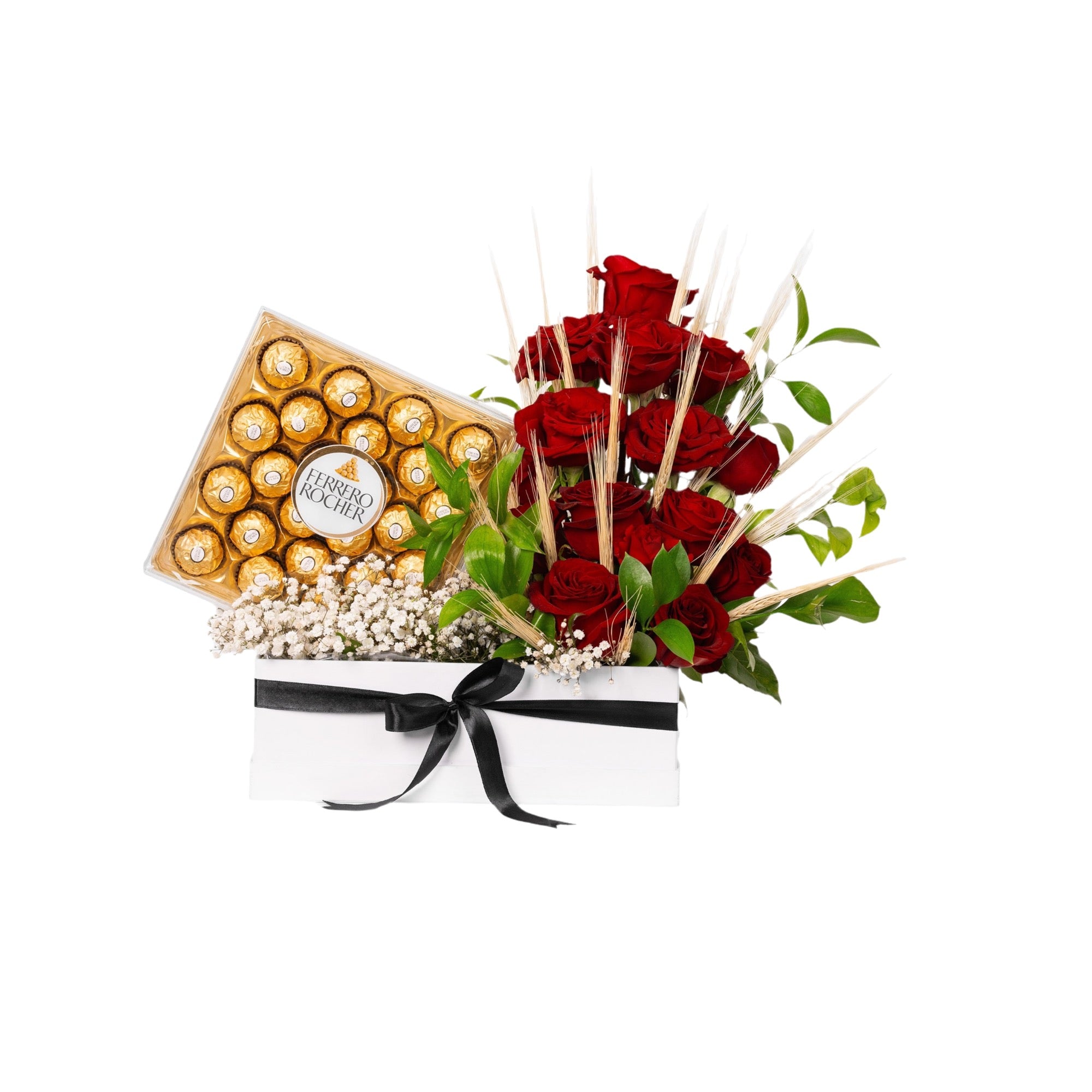 Scarlet Gold Signature Flowers bouquet luxury flowers DELIVERY TO Cairo AND Egypt
