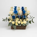 Imperial Sapphire Basket luxury flowers DELIVERY TO Cairo AND Egypt