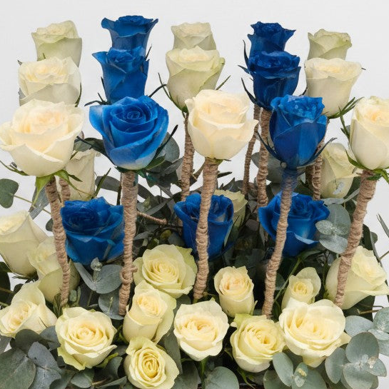 Imperial Sapphire Basket luxury flowers DELIVERY TO Cairo AND Egypt