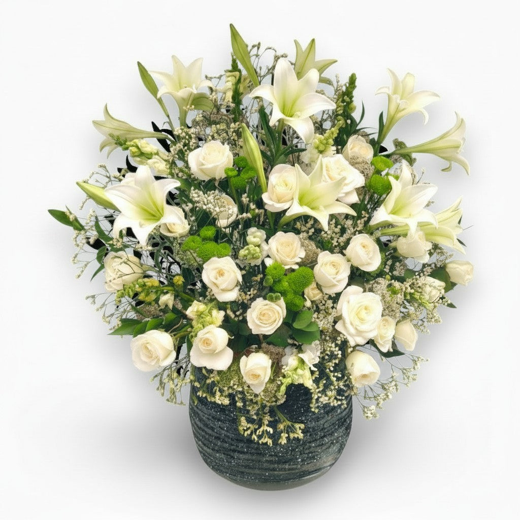 Ivory Majesty luxury flowers DELIVERY TO Cairo AND Egypt