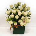Ivory Regent Box luxury flowers DELIVERY TO Cairo AND Egypt