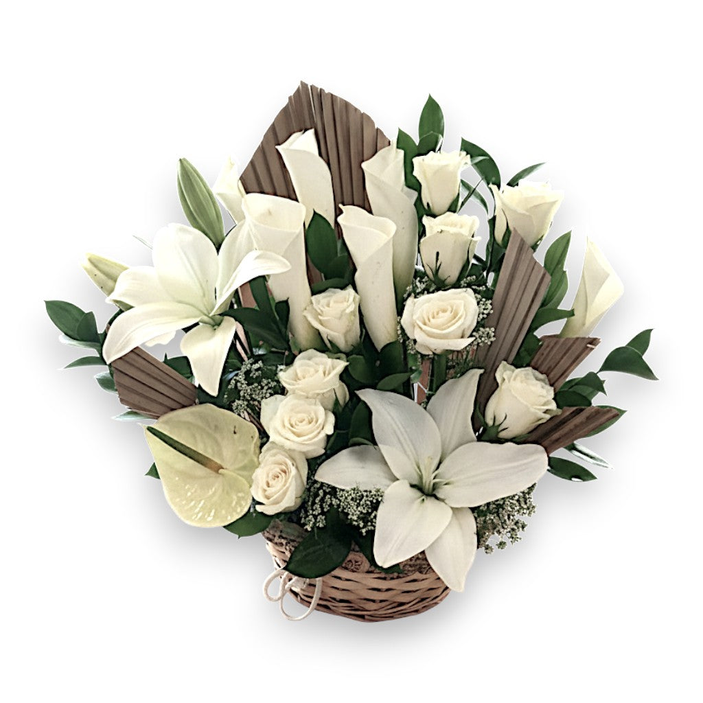 Nile Serenity Basket luxury flowers DELIVERY TO Cairo AND Egypt
