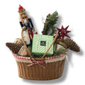 Nutcracker Christmas Basket luxury flowers DELIVERY TO Cairo AND Egypt