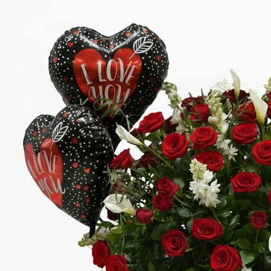 Love Celebration Vase luxury flowers DELIVERY TO Cairo AND Egypt