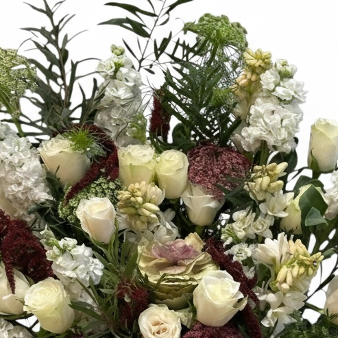 Ivory Botanical Charm luxury flowers DELIVERY TO Cairo AND Egypt