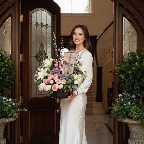 Bloom & Gift Elegance Flowers bouquet luxury flowers DELIVERY TO Cairo AND Egypt