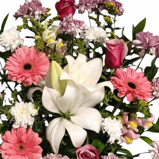 Spring Whisper Vase luxury flowers DELIVERY TO Cairo AND Egypt
