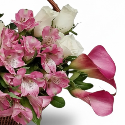 Garden Grace Basket luxury flowers DELIVERY TO Cairo AND Egypt