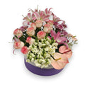 Pink Imperial Flowers bouquet luxury flowers DELIVERY TO Cairo AND Egypt