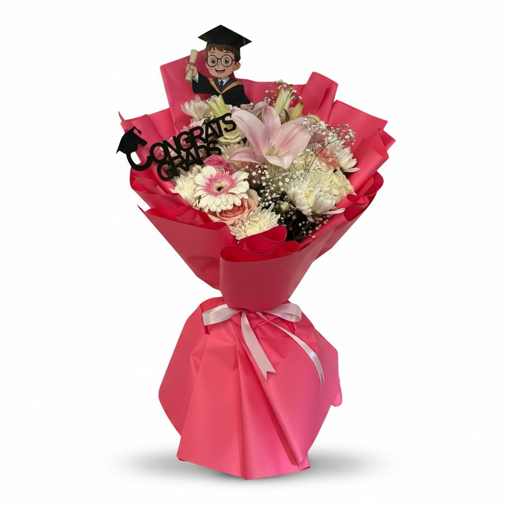 Pioneer's Promise Hand Bouquet luxury flowers DELIVERY TO Cairo AND Egypt