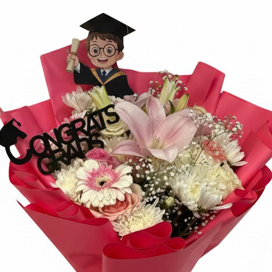 Pioneer's Promise Hand Bouquet luxury flowers DELIVERY TO Cairo AND Egypt
