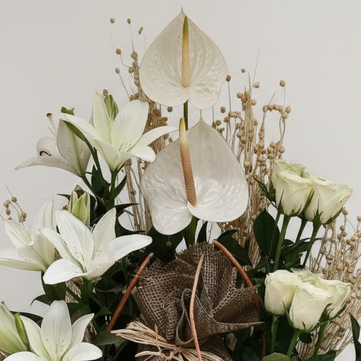Pure Harmony Basket Basket luxury flowers DELIVERY TO Cairo AND Egypt